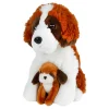 Take Me Home Knuffel Hond met Baby Pluche, 26cm