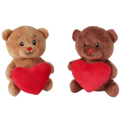 Take Me Home Knuffel Pluche - Beer met Hart, 15cm