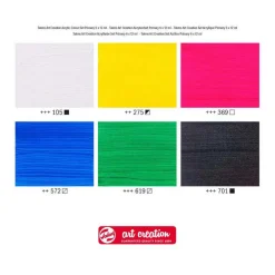 Talens Art Creation Acrylverf Set Primary, 6x12ml