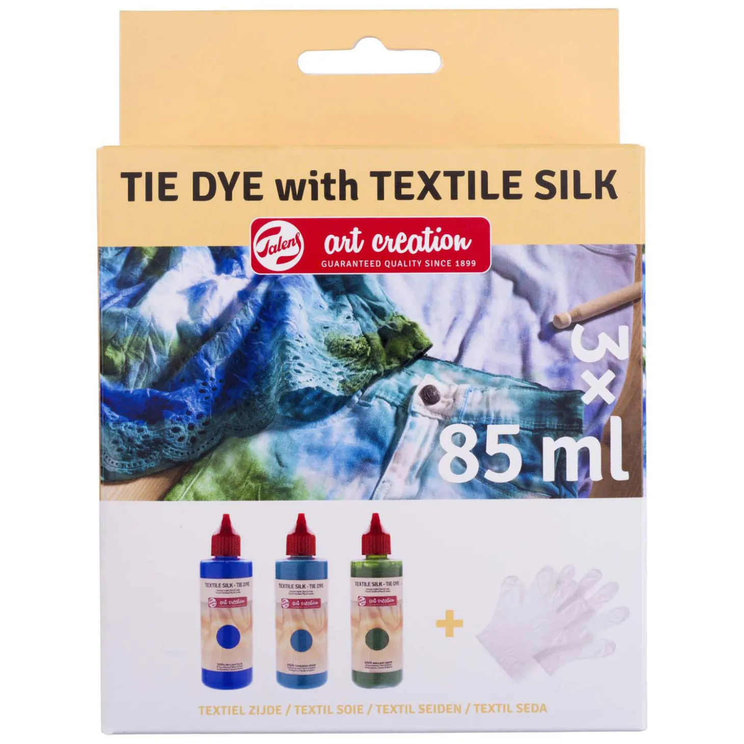Talens Art Creation Tie-Dye Set Blauw, 3x85ml
