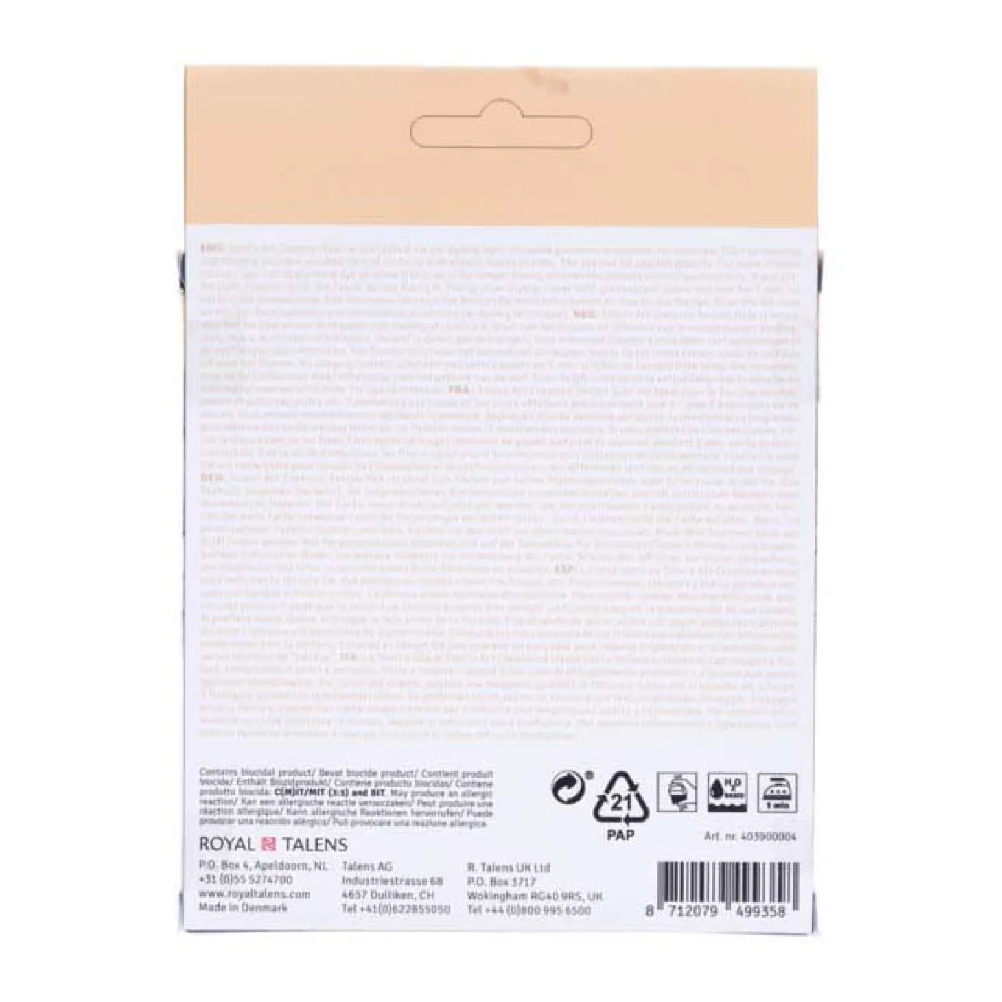 Talens Art Creation Tie-Dye Set Zwart, 3x85 ml