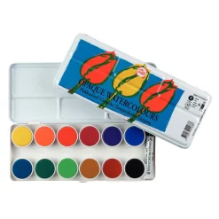 Talens Dekkende Aquarelverf Set 30Mp12