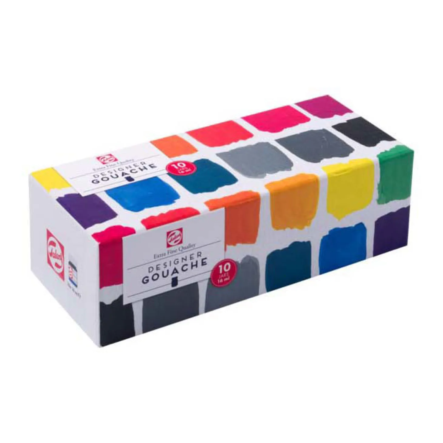 Talens Gouache Extra Fijn Set, 10x16ml Flacons