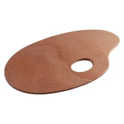 Talens Palet Hout Ovaal 16x25cm