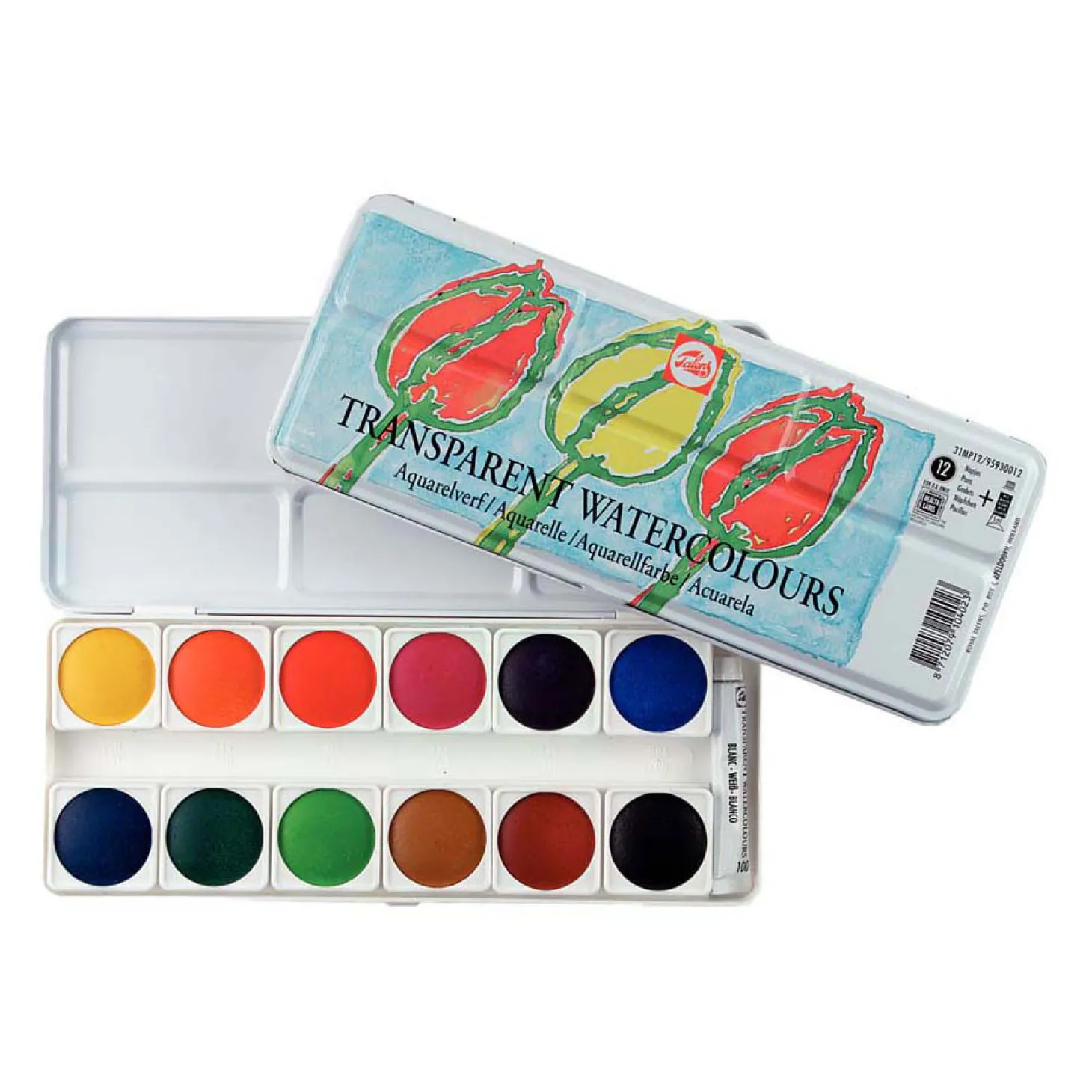 Talens Transparante Aquarelverf Set 31Mp12