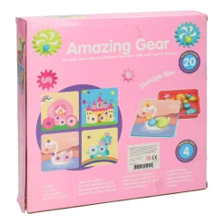 Tandwielenset Roze, 20dlg.