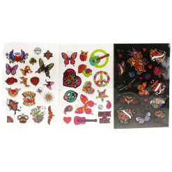 Tattoostickers met Glow in the Dark