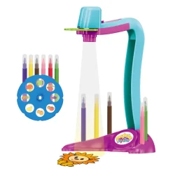 Teken Projector Blauw Paars, 11dlg.