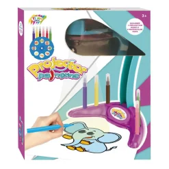 Teken Projector Blauw Paars, 11dlg.