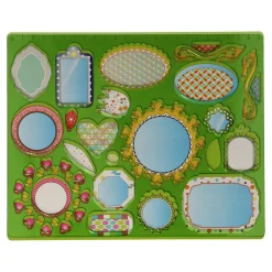 Tekensjabloon Spiegels, 27x19cm