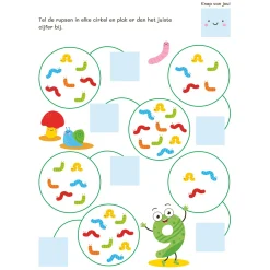 Tellen van 1 Tot 10 met Stickers (5-6 j.)