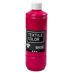 Textiel Color Verf - Primair Rood, 500ml