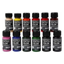 Textile Color Semi-dekkende Textielverf, 12x50ml