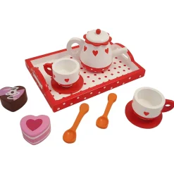 Theeservies Hartjes/Stip