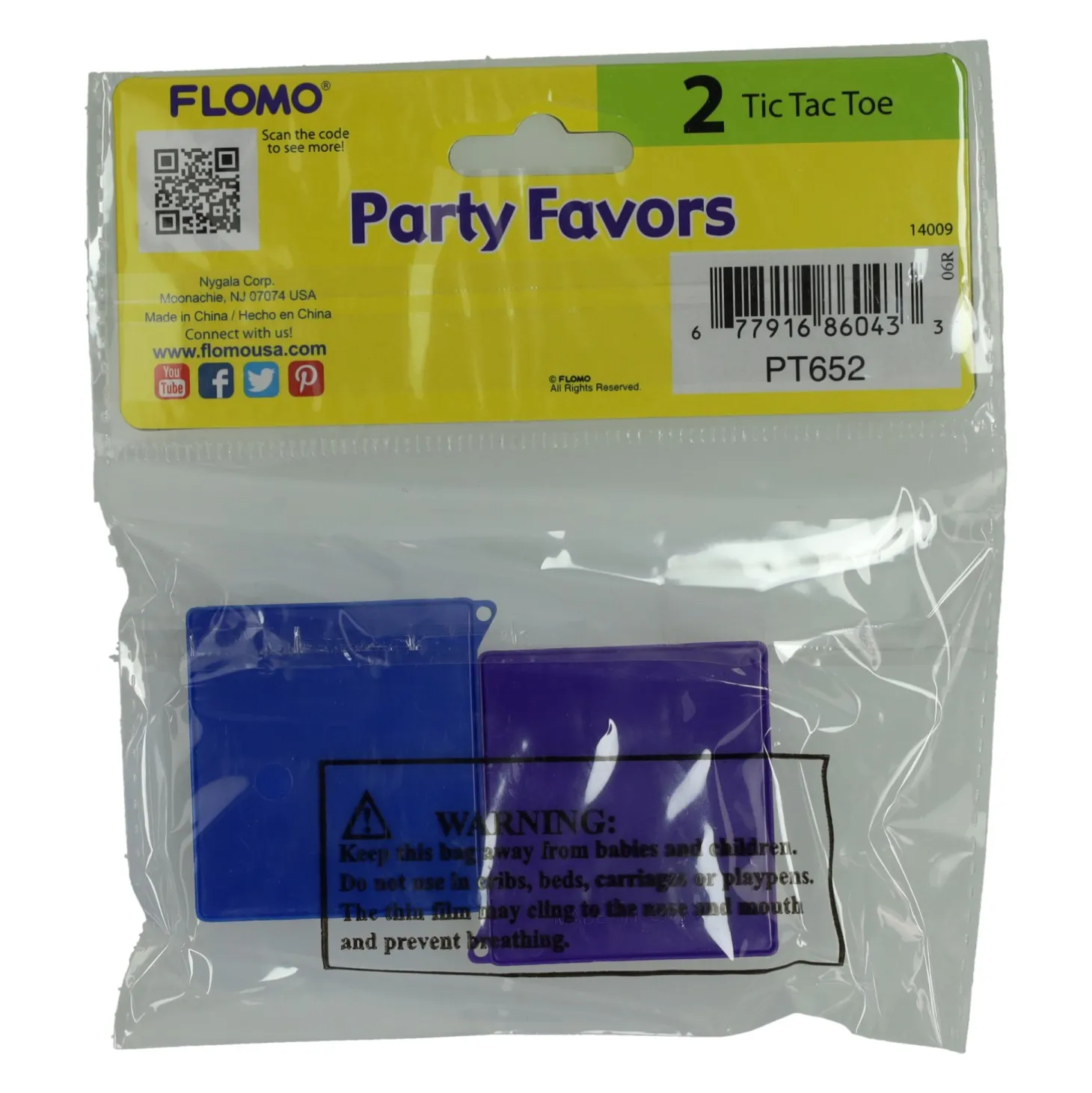 Tic Tac Toe Spelletjes, 2st.