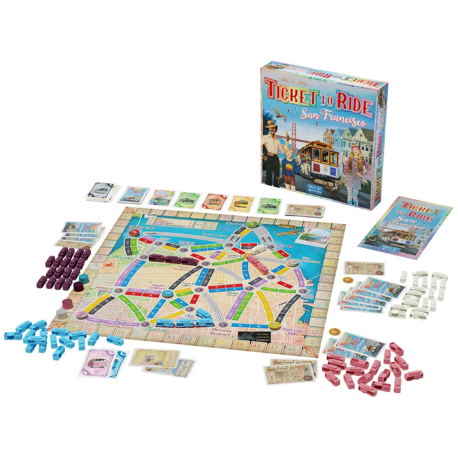 Ticket to Ride - San Francisco Bordspel
