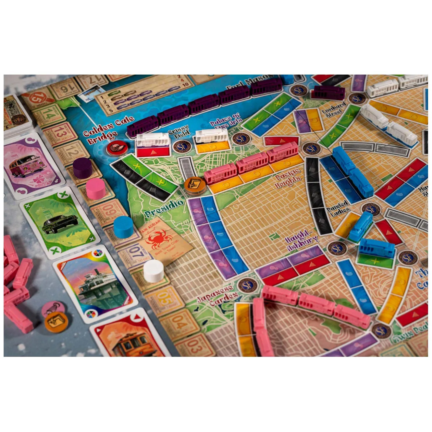 Ticket to Ride - San Francisco Bordspel