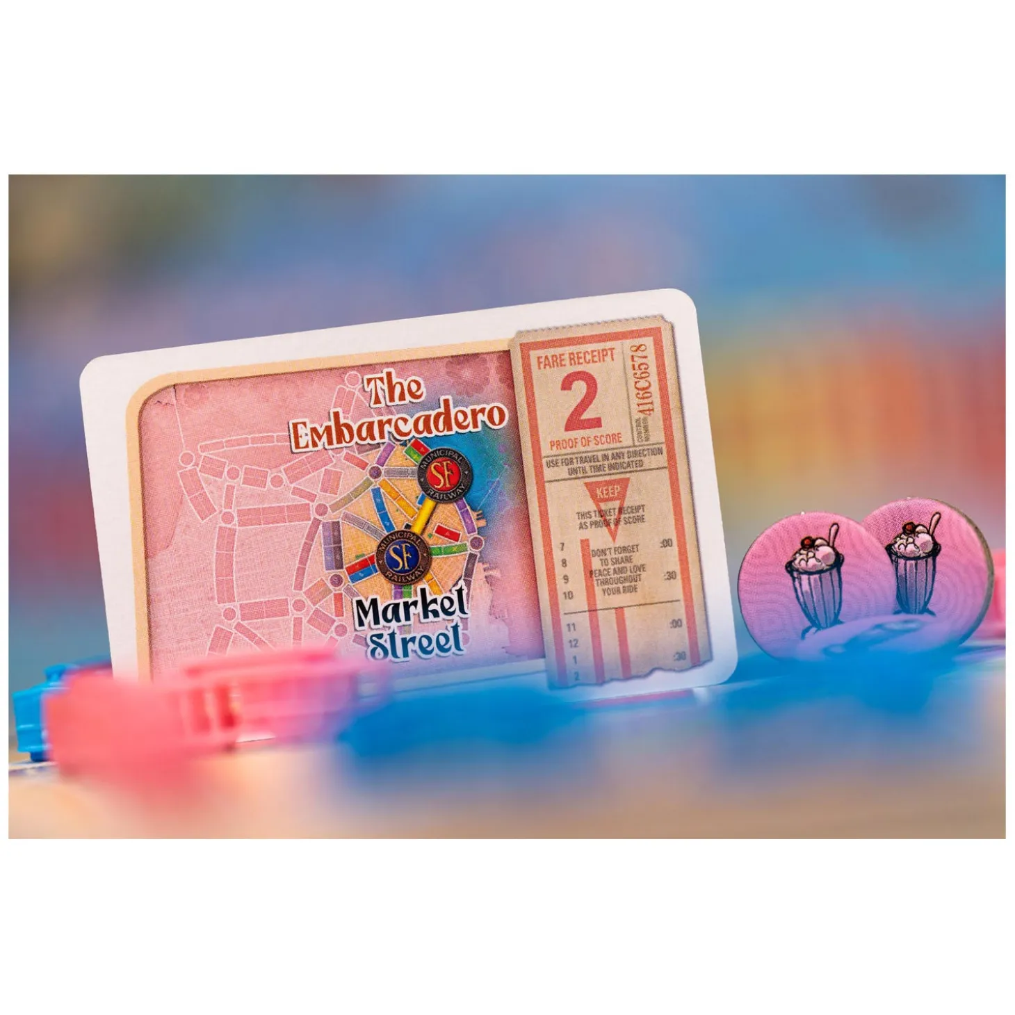 Ticket to Ride - San Francisco Bordspel