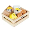 Tidlo Houten Eieren en Melk in een kratje