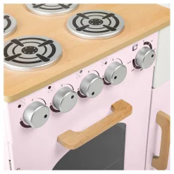 Tidlo Houten Speelkeuken Landelijk Roze, 7dlg.