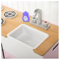 Tidlo Houten Speelkeuken Landelijk Roze, 7dlg.