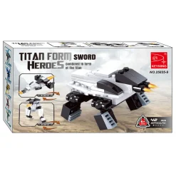 Titans Robot Bouwblokjes Bouwset 3-in-1