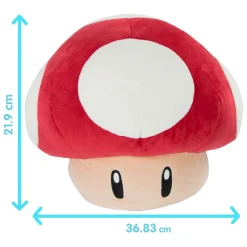Tomy Mocchi Mocchi Mega Super Mario Mushroom Pluchen Knuffel