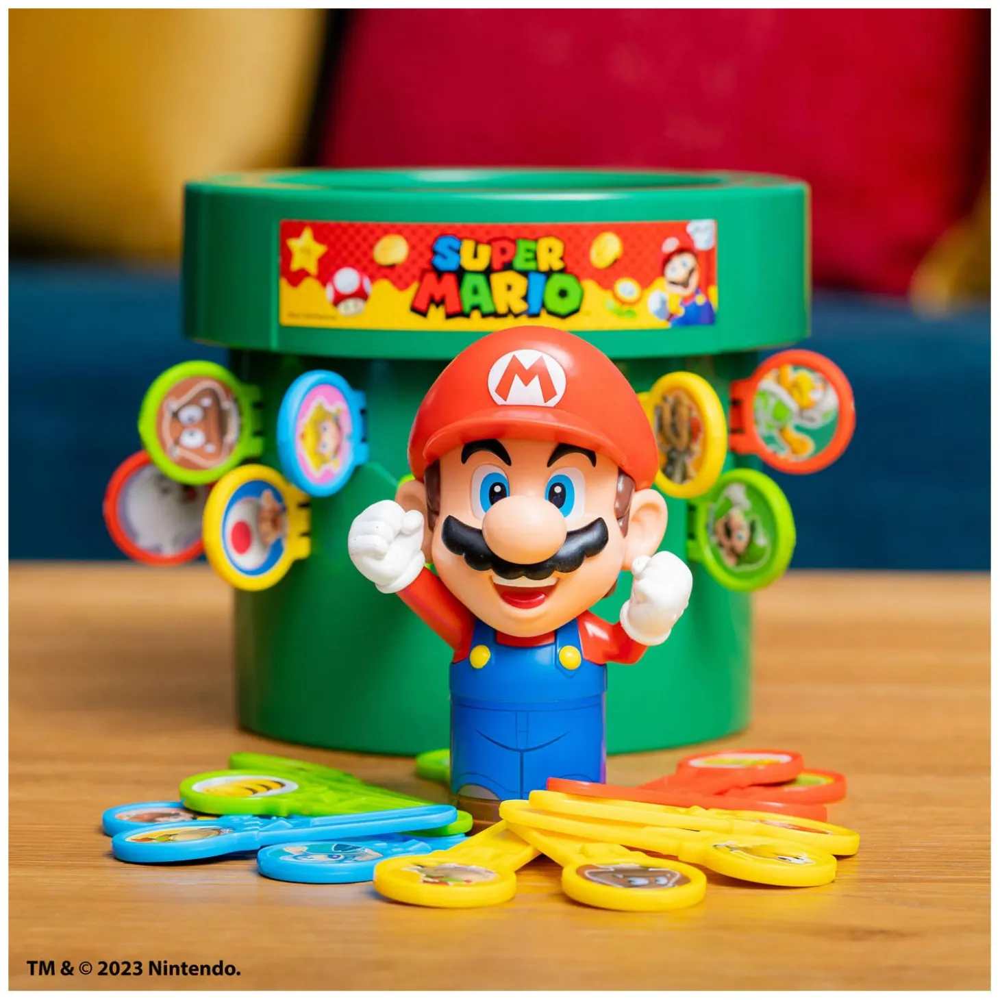 Tomy Pop Up Super Mario Bordspel