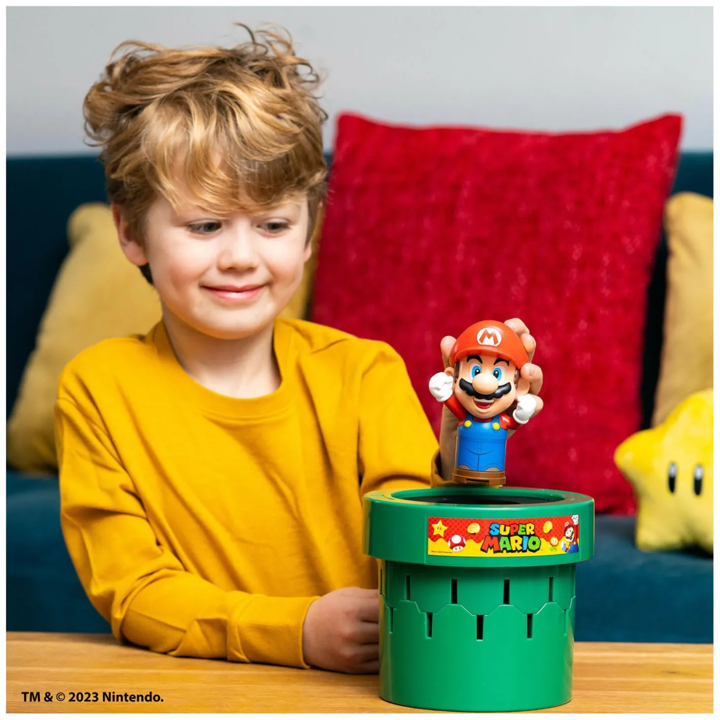 Tomy Pop Up Super Mario Bordspel