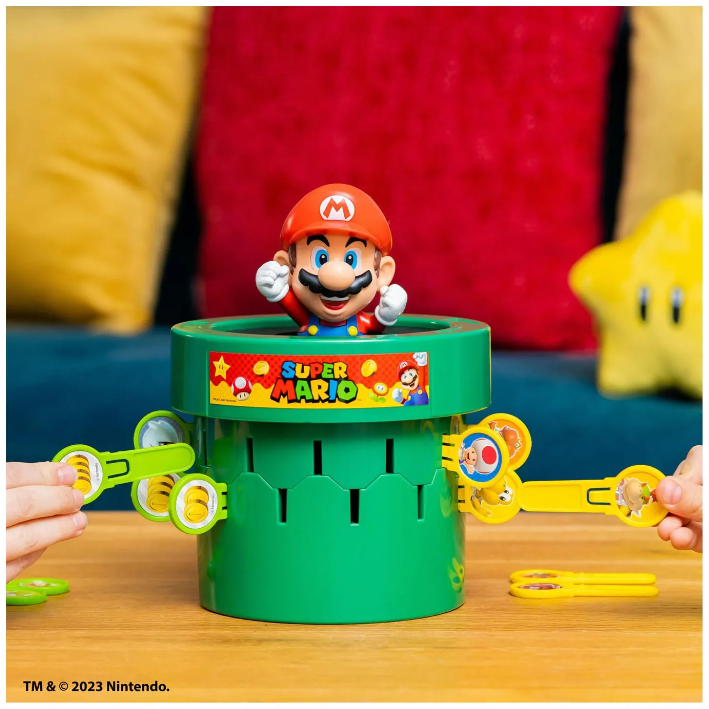 Tomy Pop Up Super Mario Bordspel