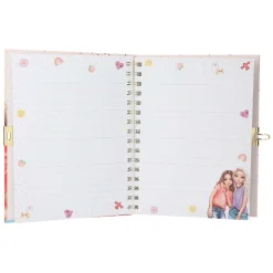 TOPModel Dagboek met Slot & Armband