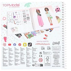 TOPModel Dress Me Up Stickerboek