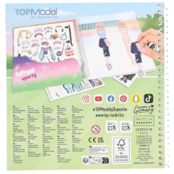TOPModel Dress Me Up Stickerboek Sport