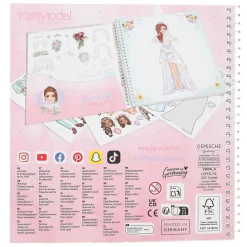 TOPModel Dress Me Up Stickerboek Wedding