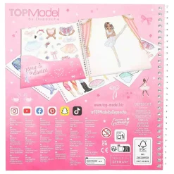 TOPModel Dress Me Up Stickerboek Ballet