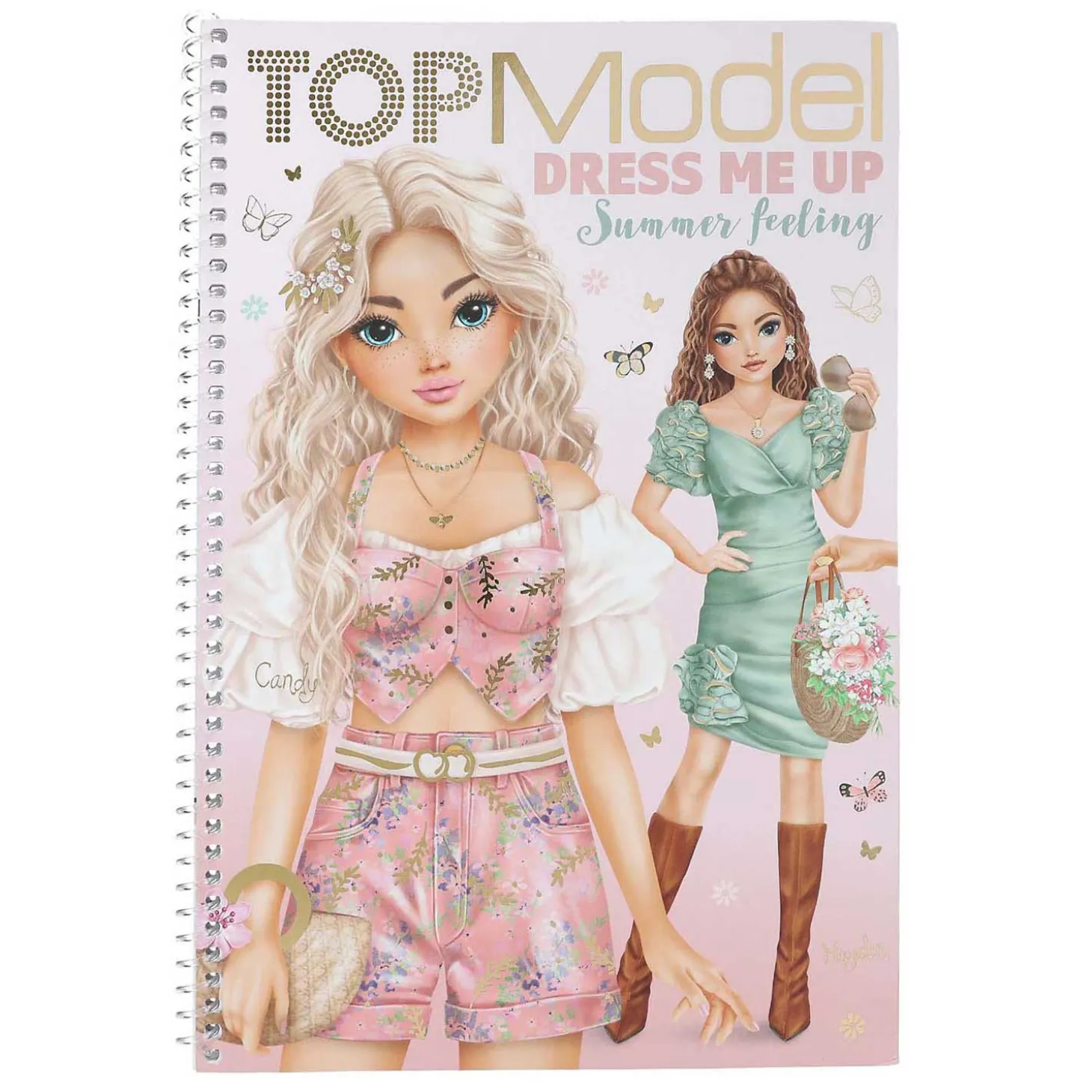 TOPModel Dress me up Summer Feeling Stickerboek