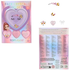 TOPModel Face Crystal Stickers Beauty and Me