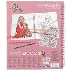 TOPModel Kleurboek Panterprint