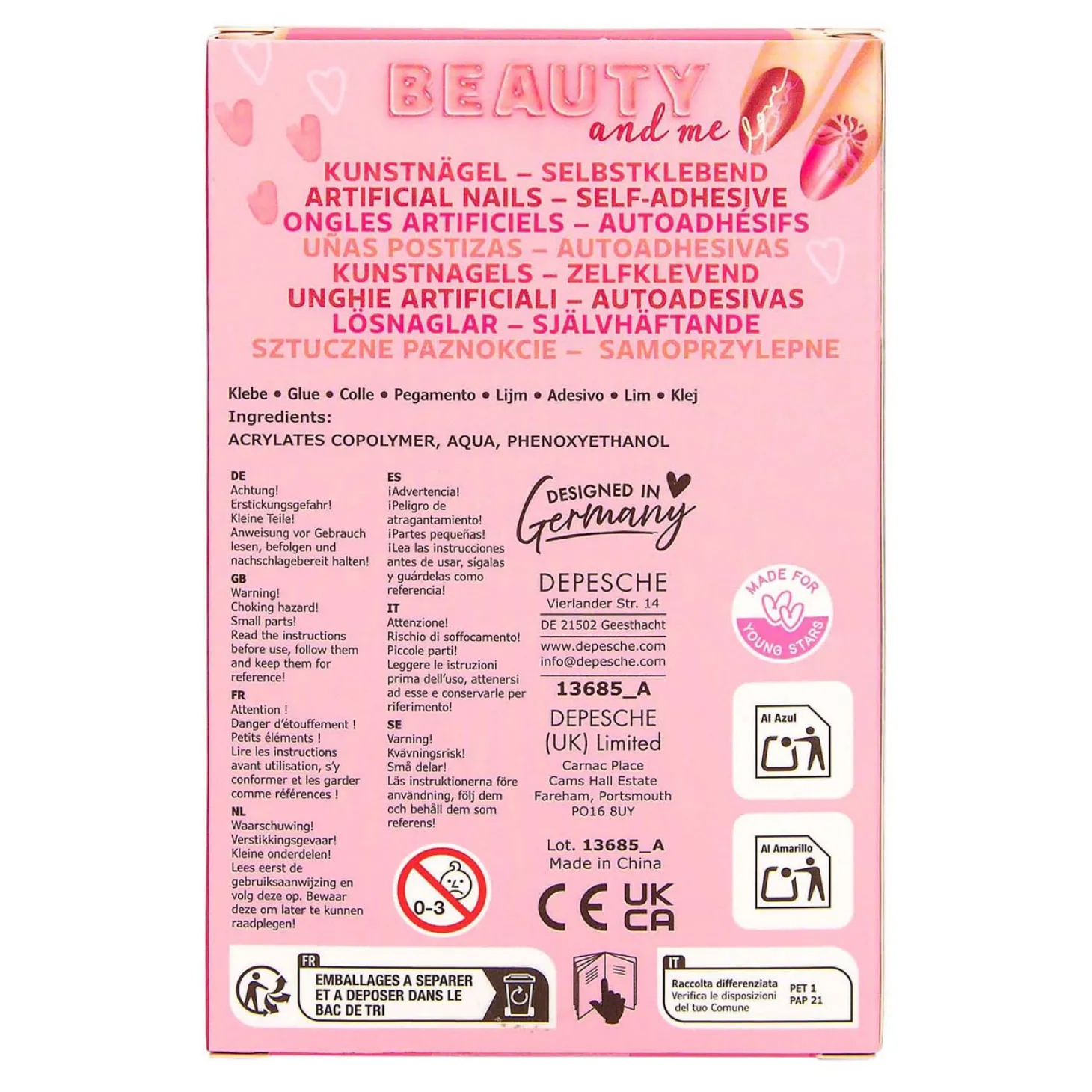 TOPModel Kunstnagels Beauty & Me