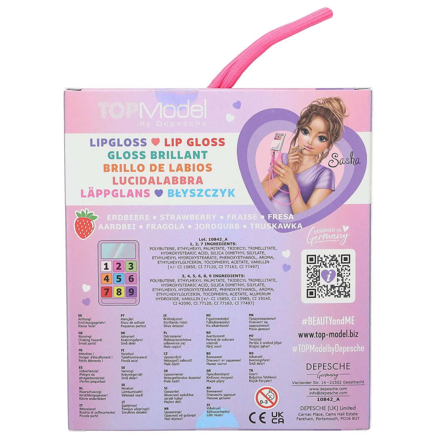 TOPModel Lipgloss Smartphone Beauty and Me