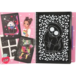 TOPModel Magisch Scratch Boek