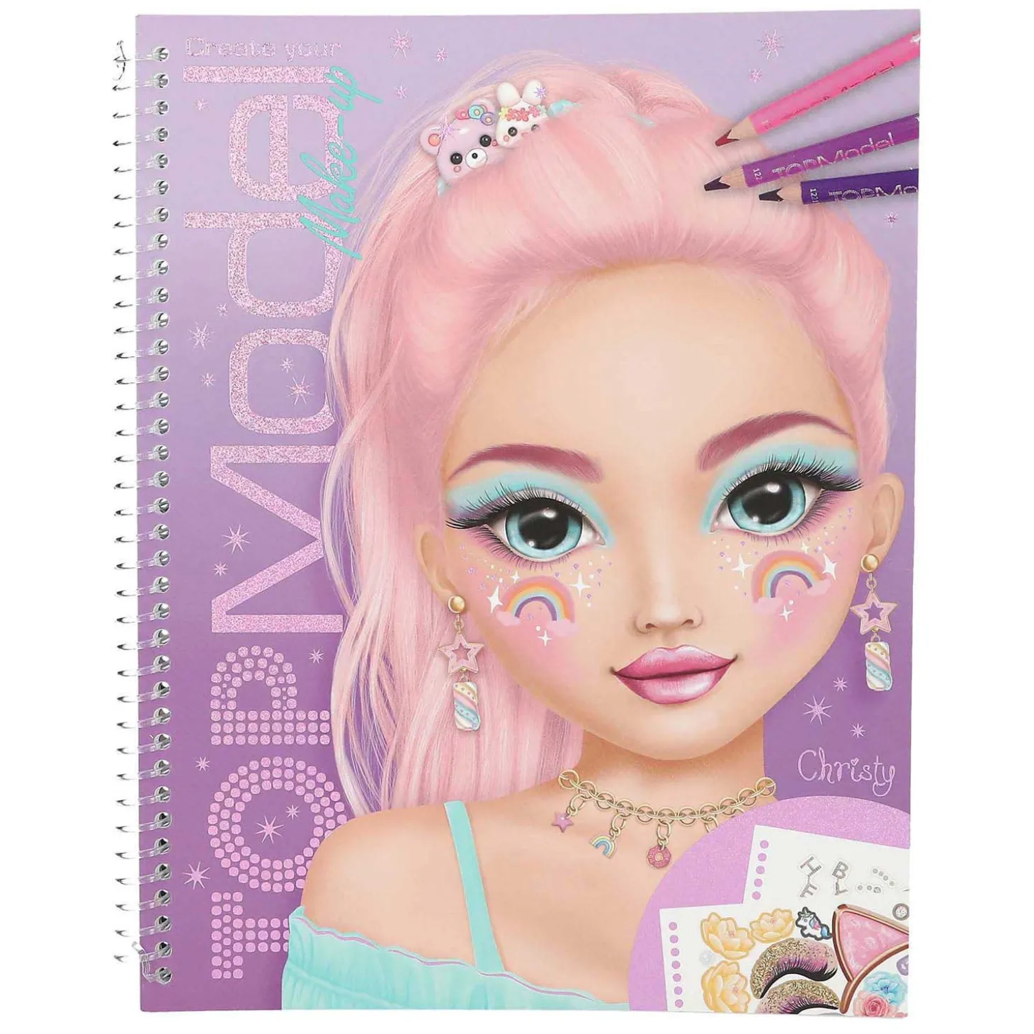 TOPModel Make up Kleurboek