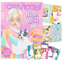 TOPModel Nummer Stickers Fantasy