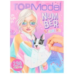 TOPModel Nummer Stickers Fantasy
