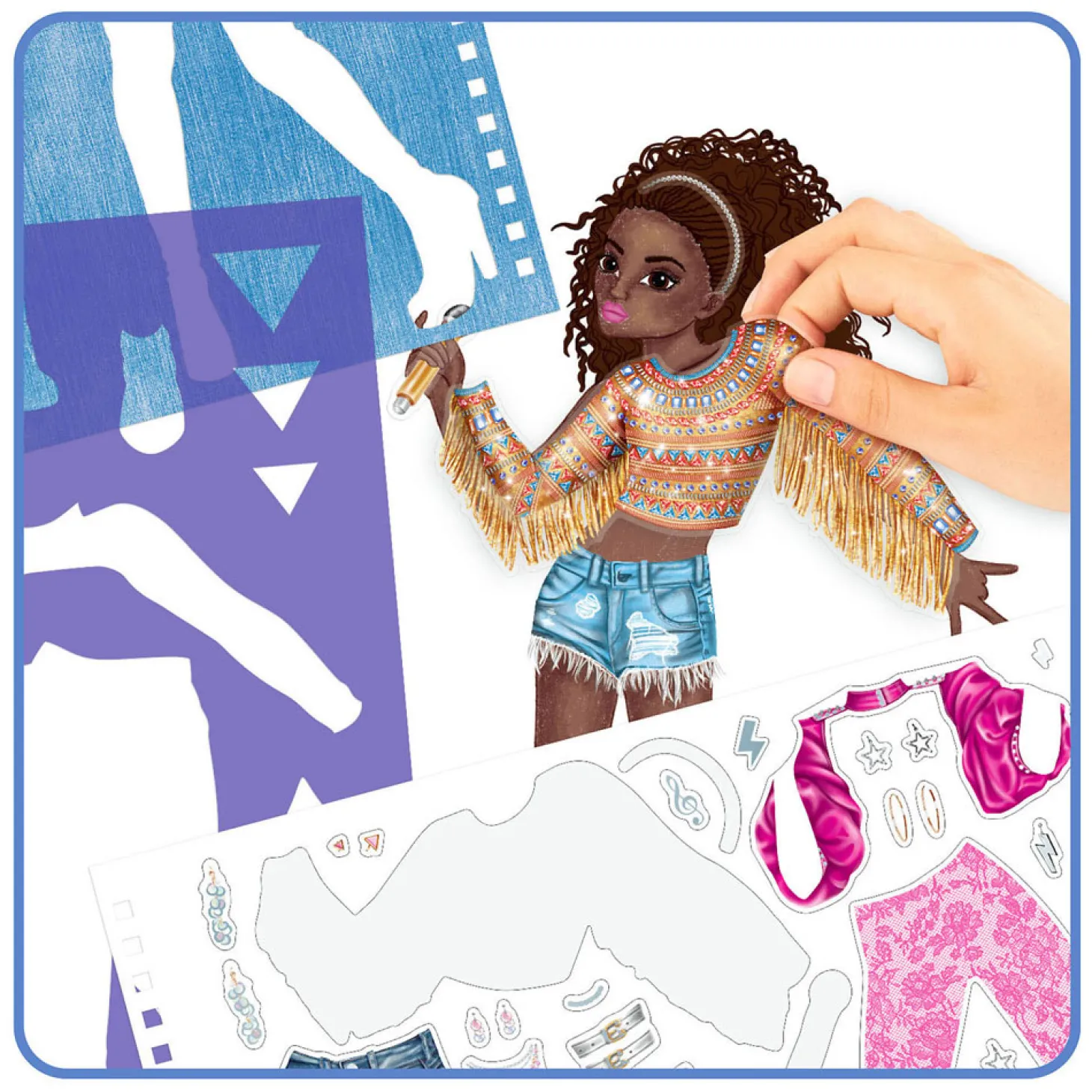 TOPModel Popstar Kleurboek