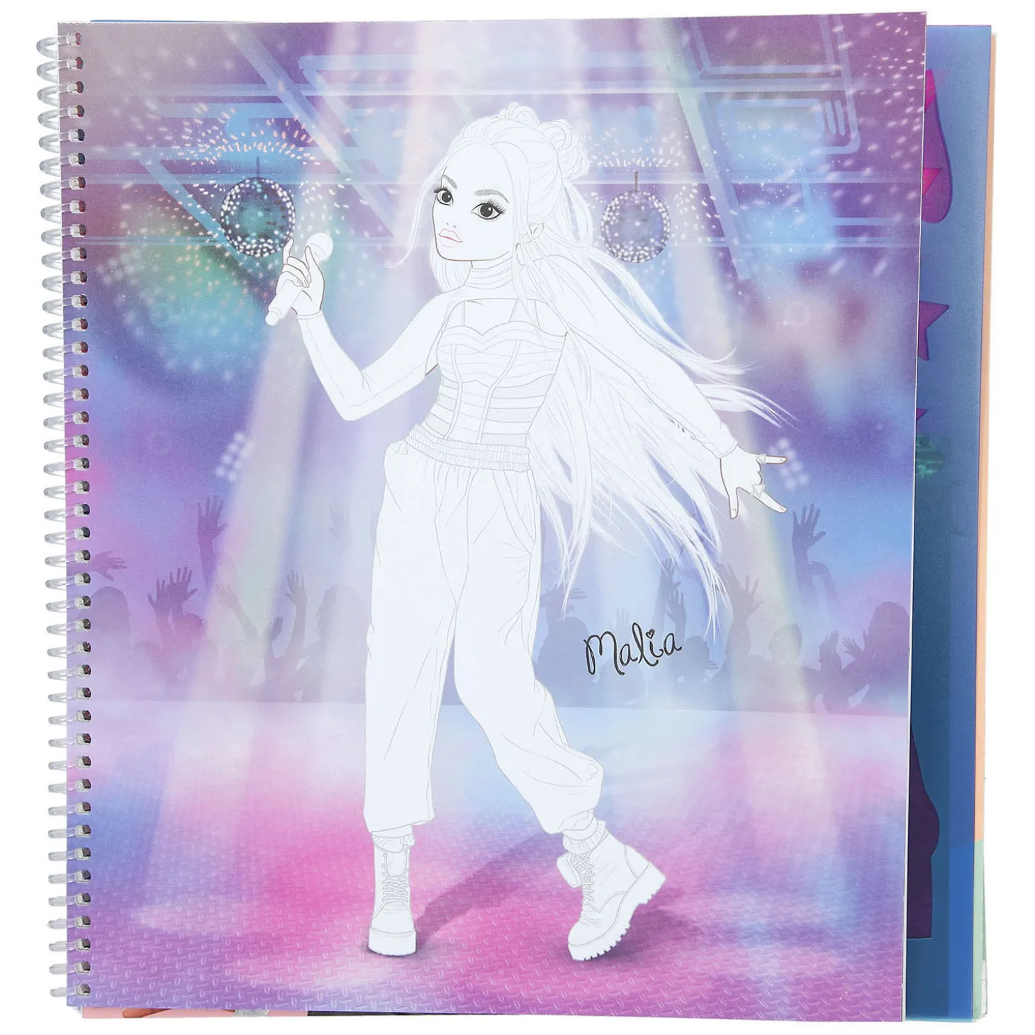 TOPModel Popstar Kleurboek