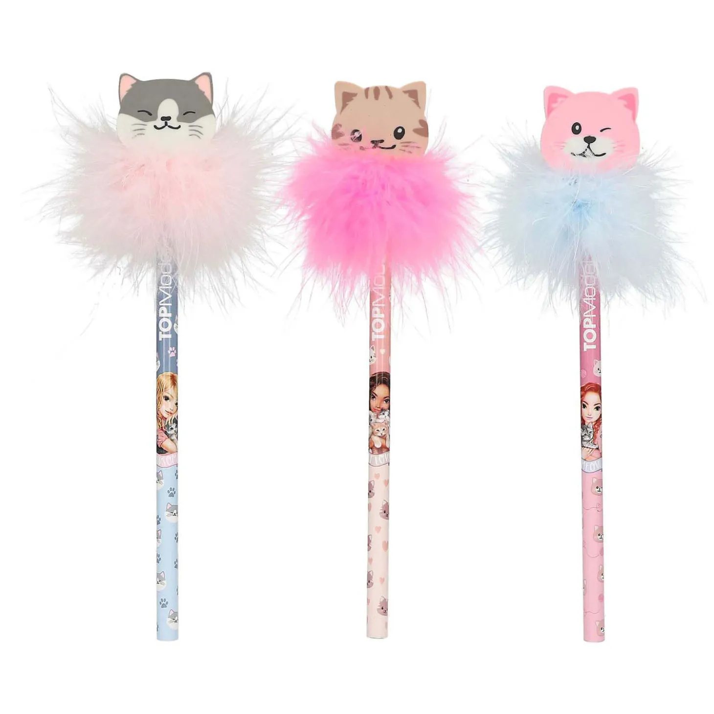 TOPModel Potlood met Gumtopper Kat