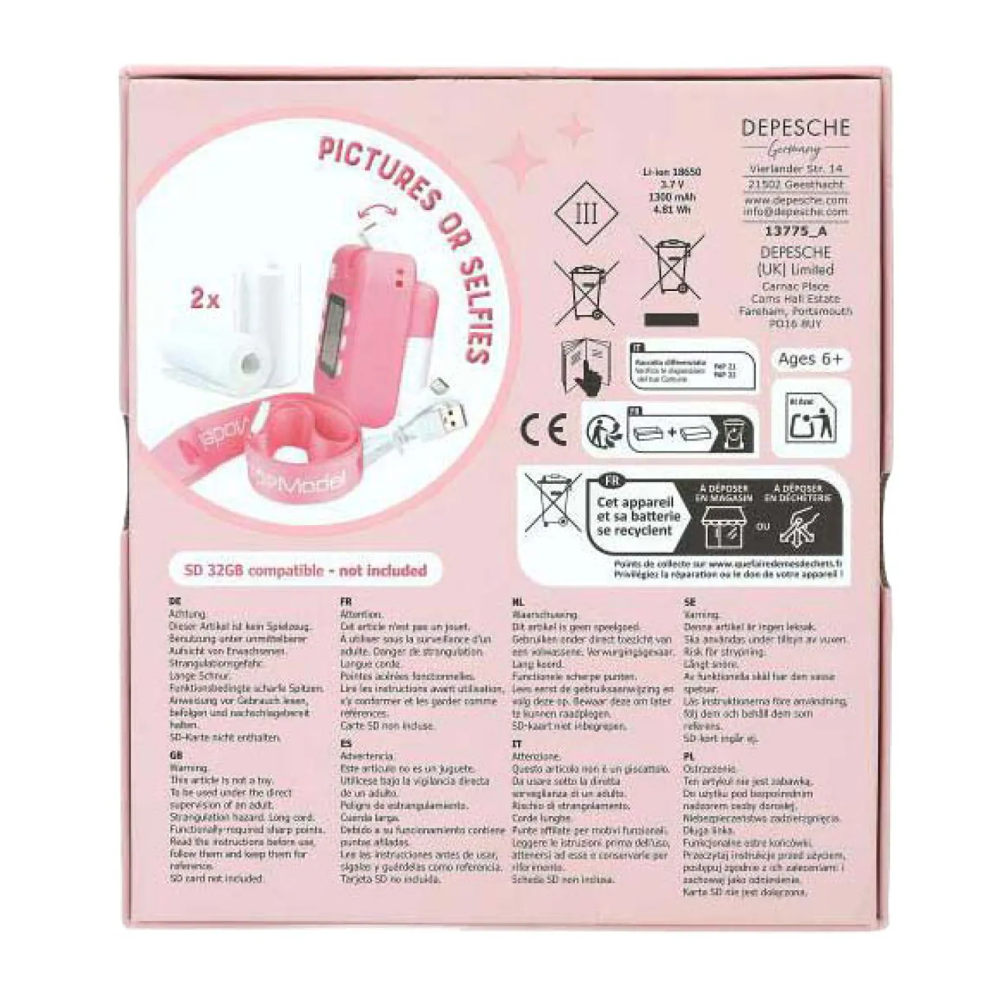 TOPModel Print Camera