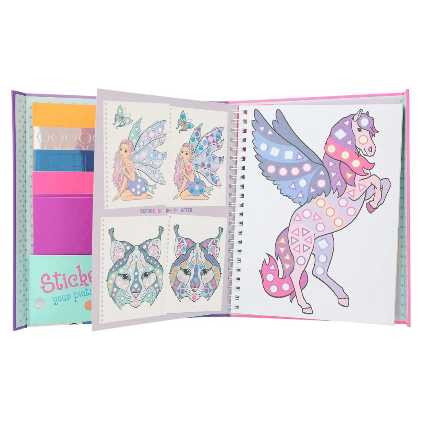 TOPModel Sticker Your Picture Fantasy Stickerboek