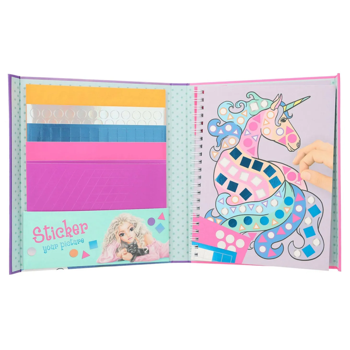 TOPModel Sticker Your Picture Fantasy Stickerboek